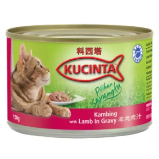 Buy Kucinta Cat Canned Wet Food (150g) / Makanan Basah Kucing 