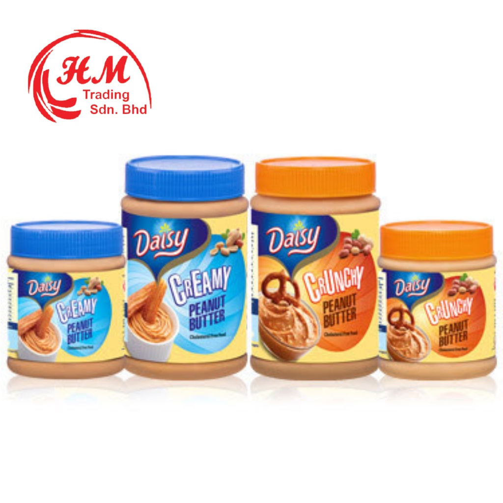 Daisy Creamy Peanut Butter Crunchy Peanut Butter [340g / 500g