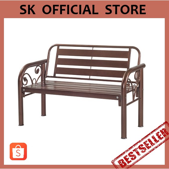 Buy Ready Stok 1 Unit 1 Order 4 Bench Chair Metal Bench Chair Long Outdoor Garden Bench Kerusi Taman Besi Panjang Seetracker Malaysia