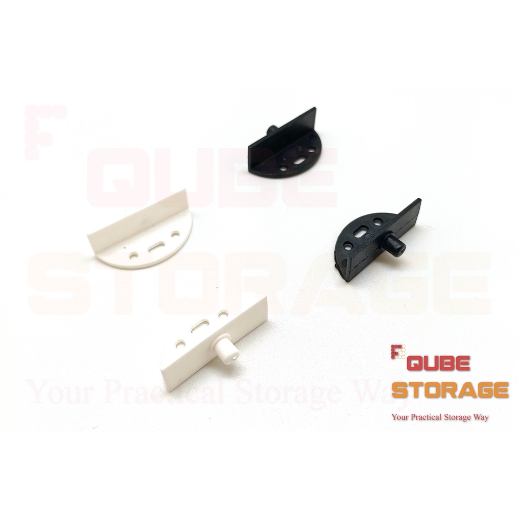 PVC Swing Door Pivot Hinge Plastic Door Furniture Guide Ensel Pintu Perabot