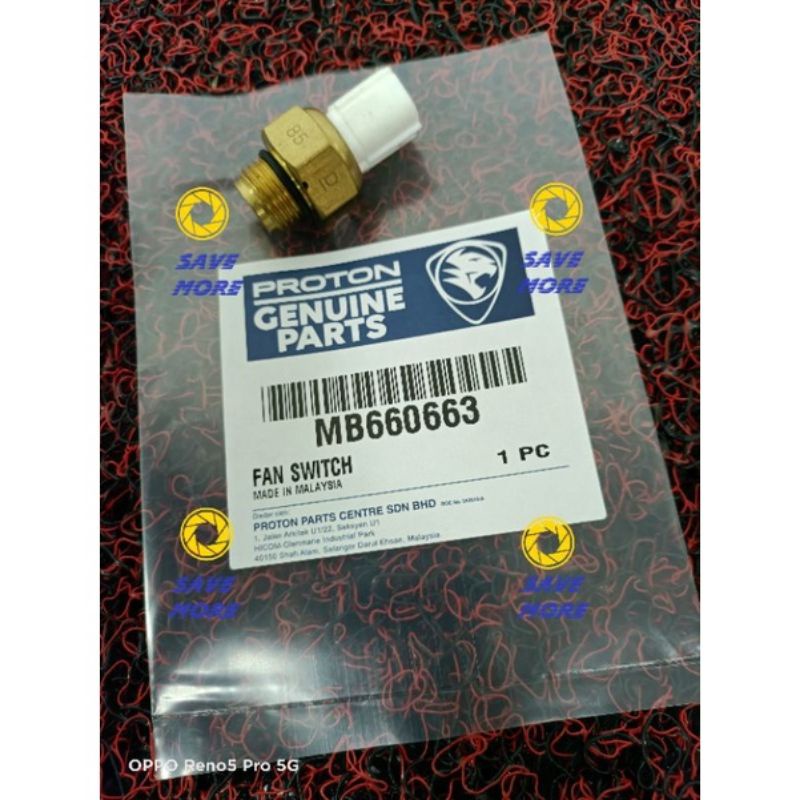 ORIGINAL PROTON WIRA FAN SWTICH MB660663 TEMPERATURE SWITCH DENSO