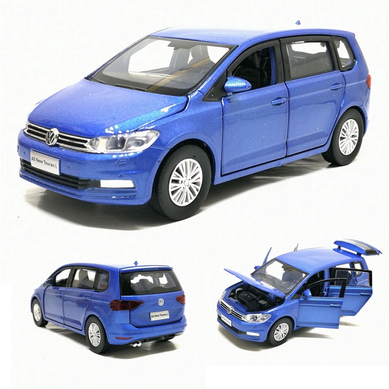 werkloosheid vroegrijp kant MPV Volkswagen Touran alloy car model acousto optic metal children's toy  car 1:32 | Shopee Malaysia