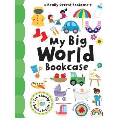 Baby Board Book: My Big World Bookcase (6 Books Inside) | Shopee Malaysia