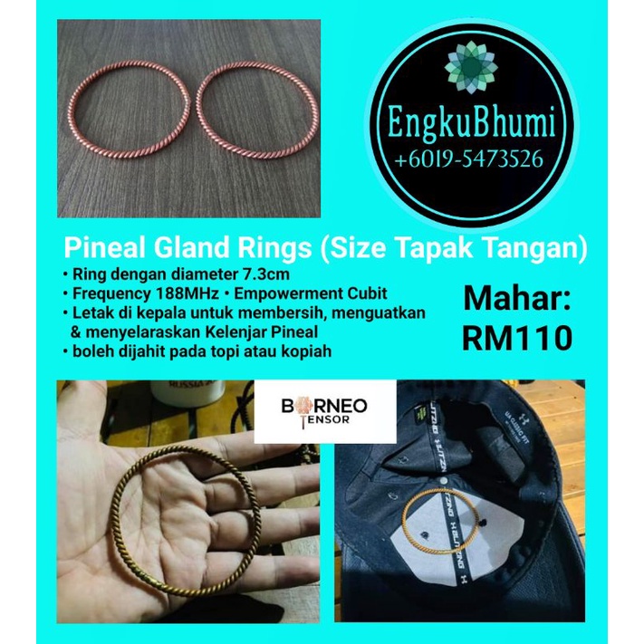 TENSOR RING TENSOR RINGS PINEAL GLAND TENSOR TEMBAGA COPPER | Shopee ...