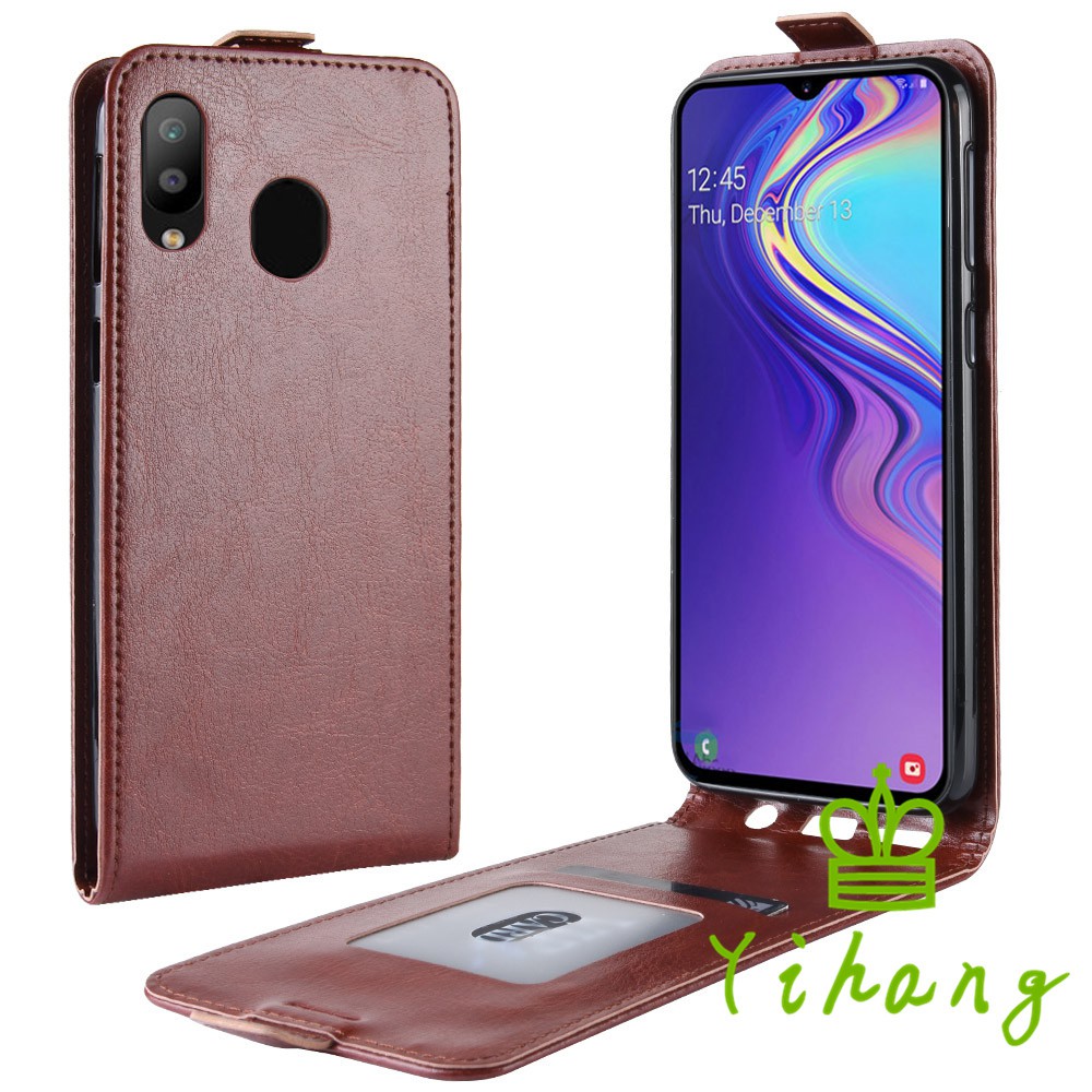 Huawei Y7 Prime Y6 Pro 2019 P20 Lite Leather Vertical Flip Cover