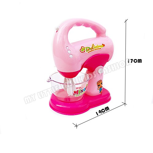 Lol Microwave Blender Kitchen Appliances Cooking Pretend Play Toy with light Toys For Girls