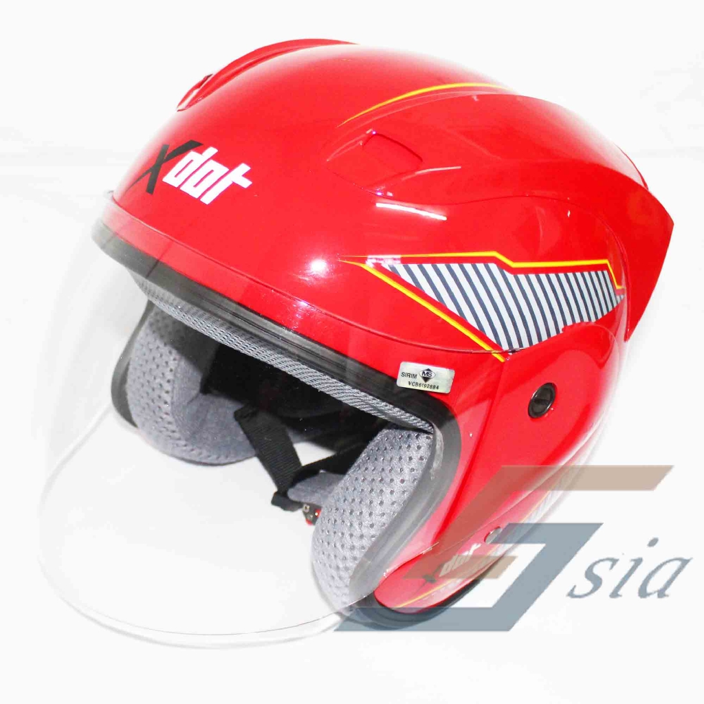 X-Dot G518B Helmet (PU DS Red/RT3)