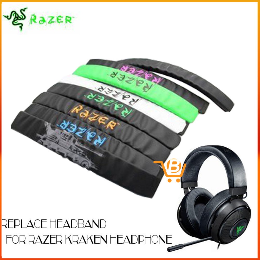 Replace Headband Cushion Pad Ear Pads Cover For Razer Kraken 7 1 Pro Headphone Shopee Malaysia