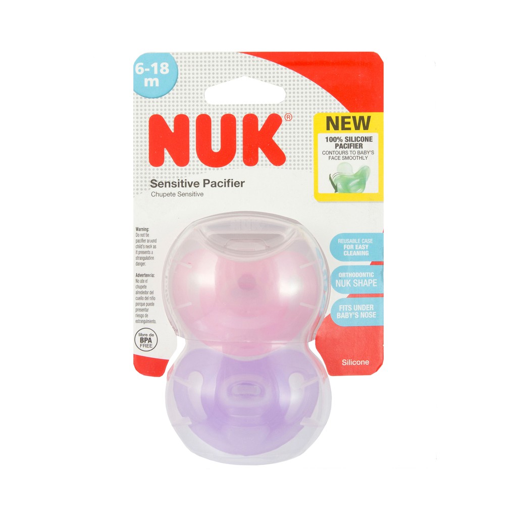 nuk pacifier sensitive