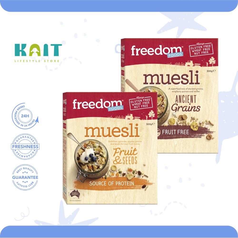 FREEDOM FOODS Muesli (300500g) Shopee Malaysia