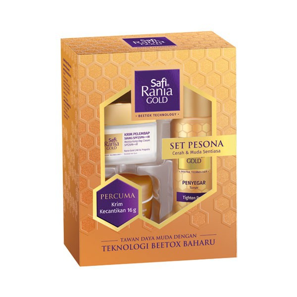 Safi Rania Gold BEETOX Technology Set Pesona | Shopee Malaysia