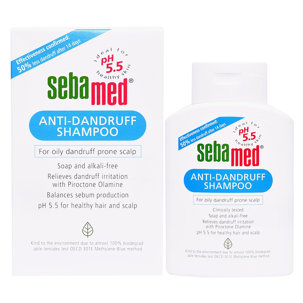 Sebamed Anti Dandruff Shampoo 200ml Shopee Malaysia