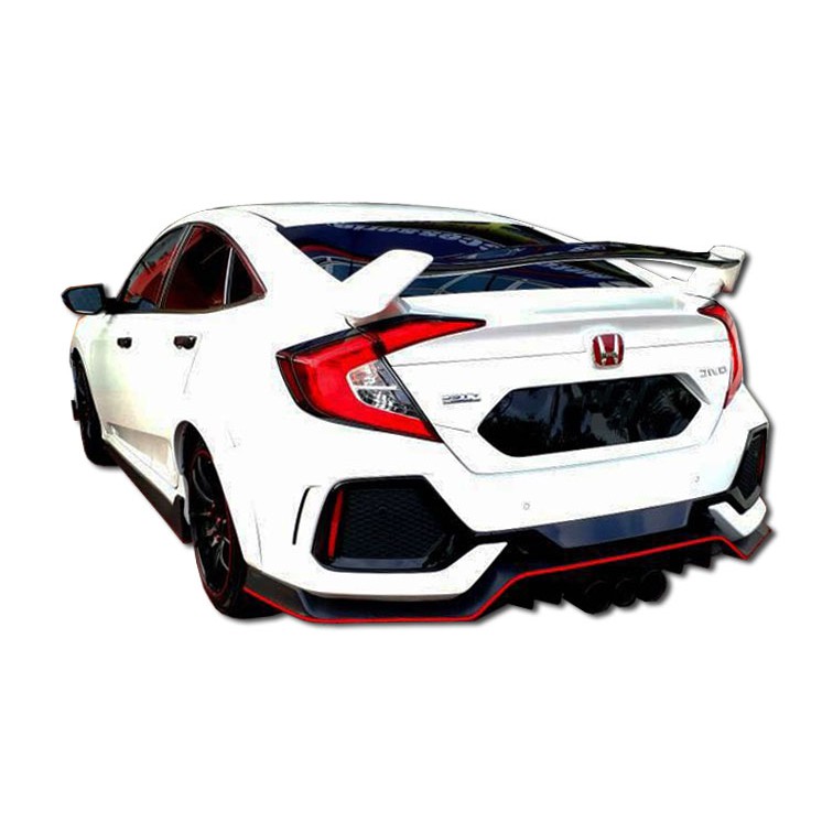 Honda Civic FC Mugen Type R Spoiler with 2K color paint ...