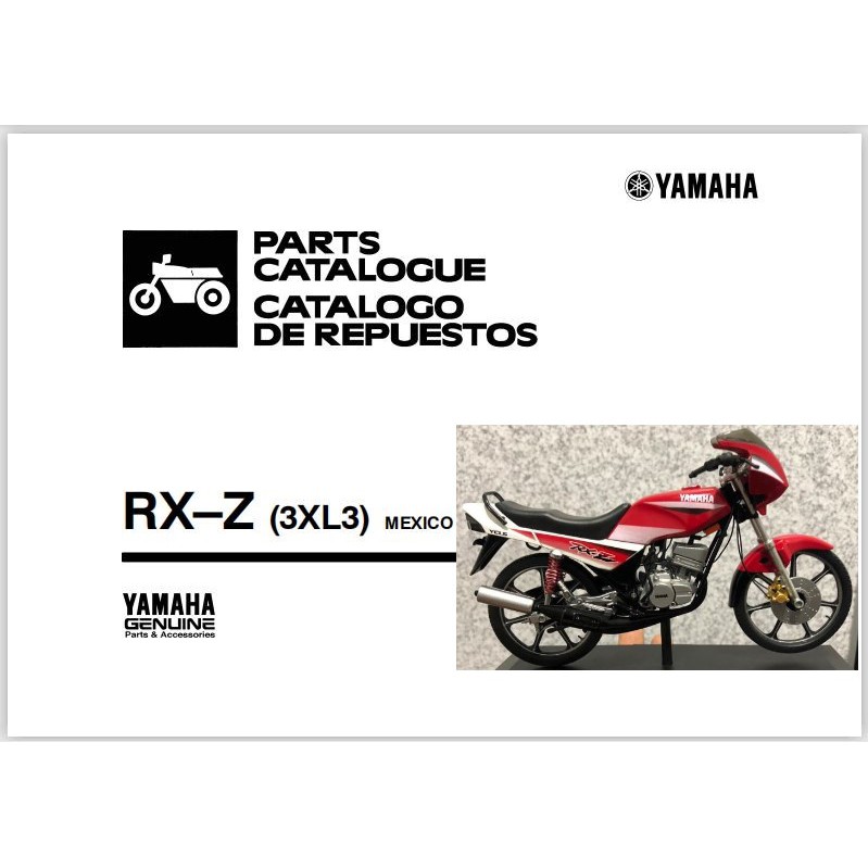 yamaha rxz body parts