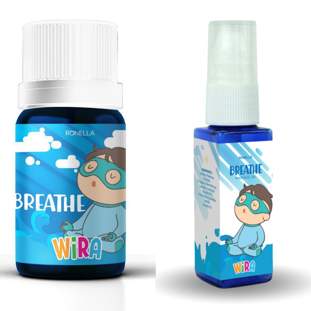 RONELLA WIRA Baby/Kids Essential Oil Blend BREATHE for stuffy nose