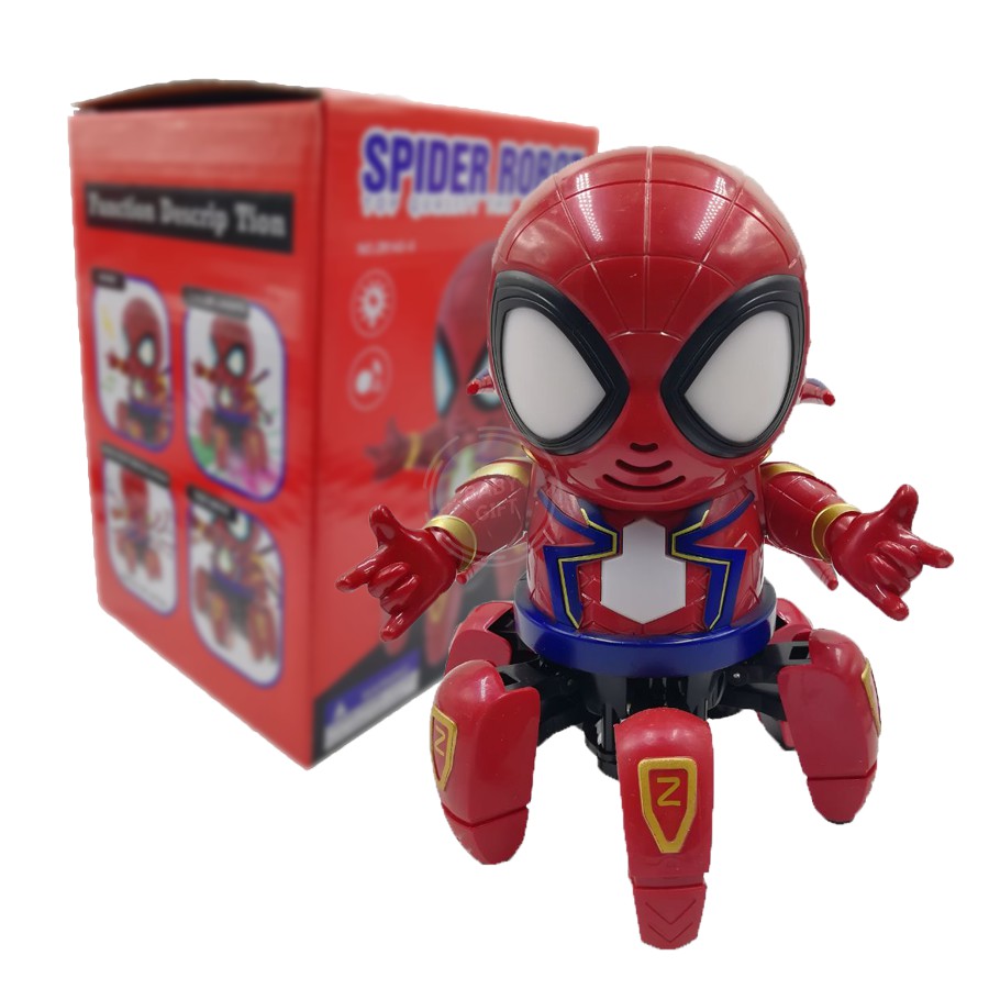 spiderman toy robot