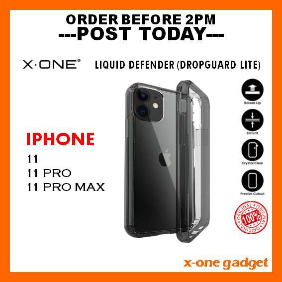 X One Xone X One Dropguard Lite Liquid Defender Case Iphone 11 11 Pro 11 Pro Max Shopee Malaysia