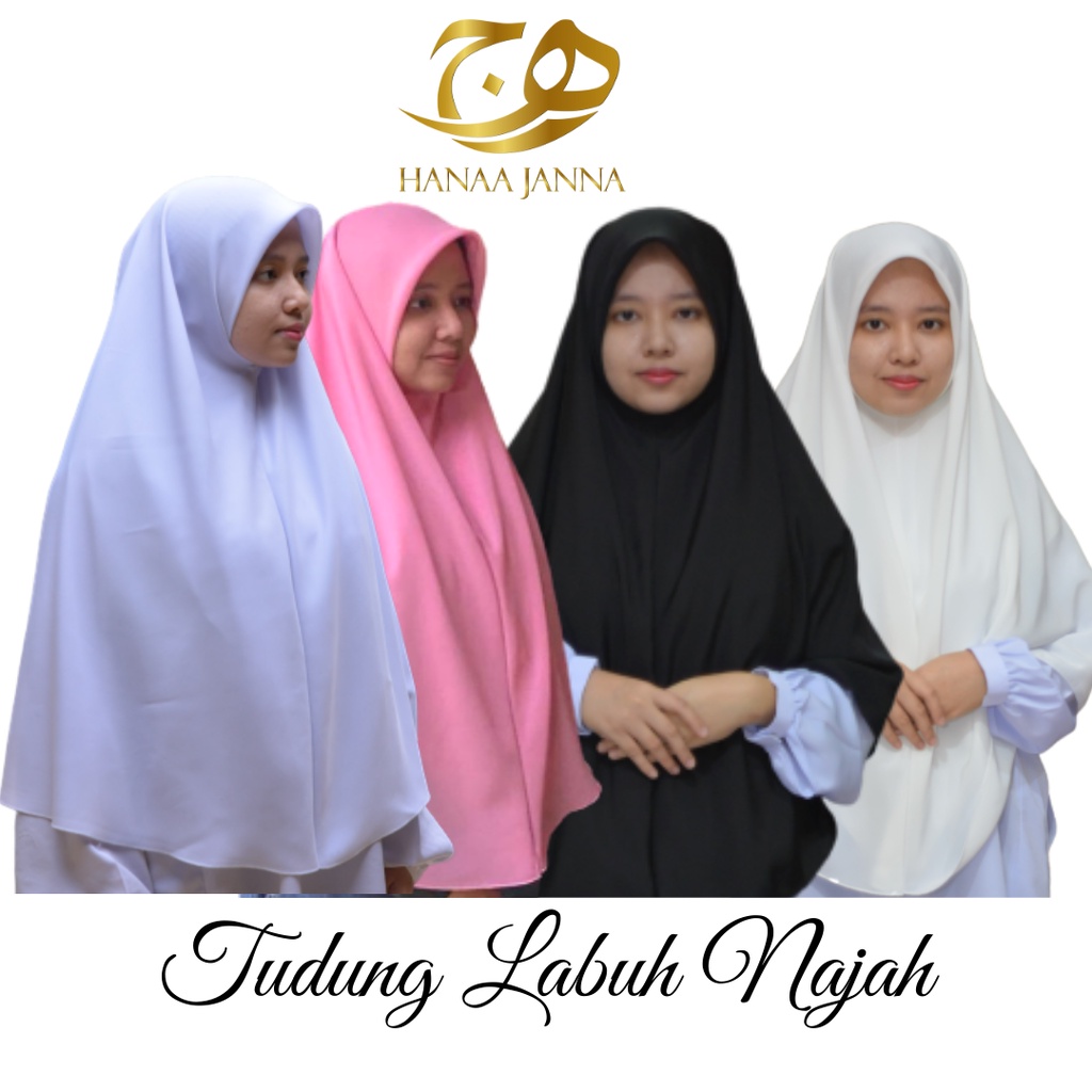Buy Hanaa Janna نجاح Tudung Labuh Koshibo Tudung Labuh Bidang 60 Tudung Labuh Najah Sekolah Agama With Wish Card Seetracker Malaysia
