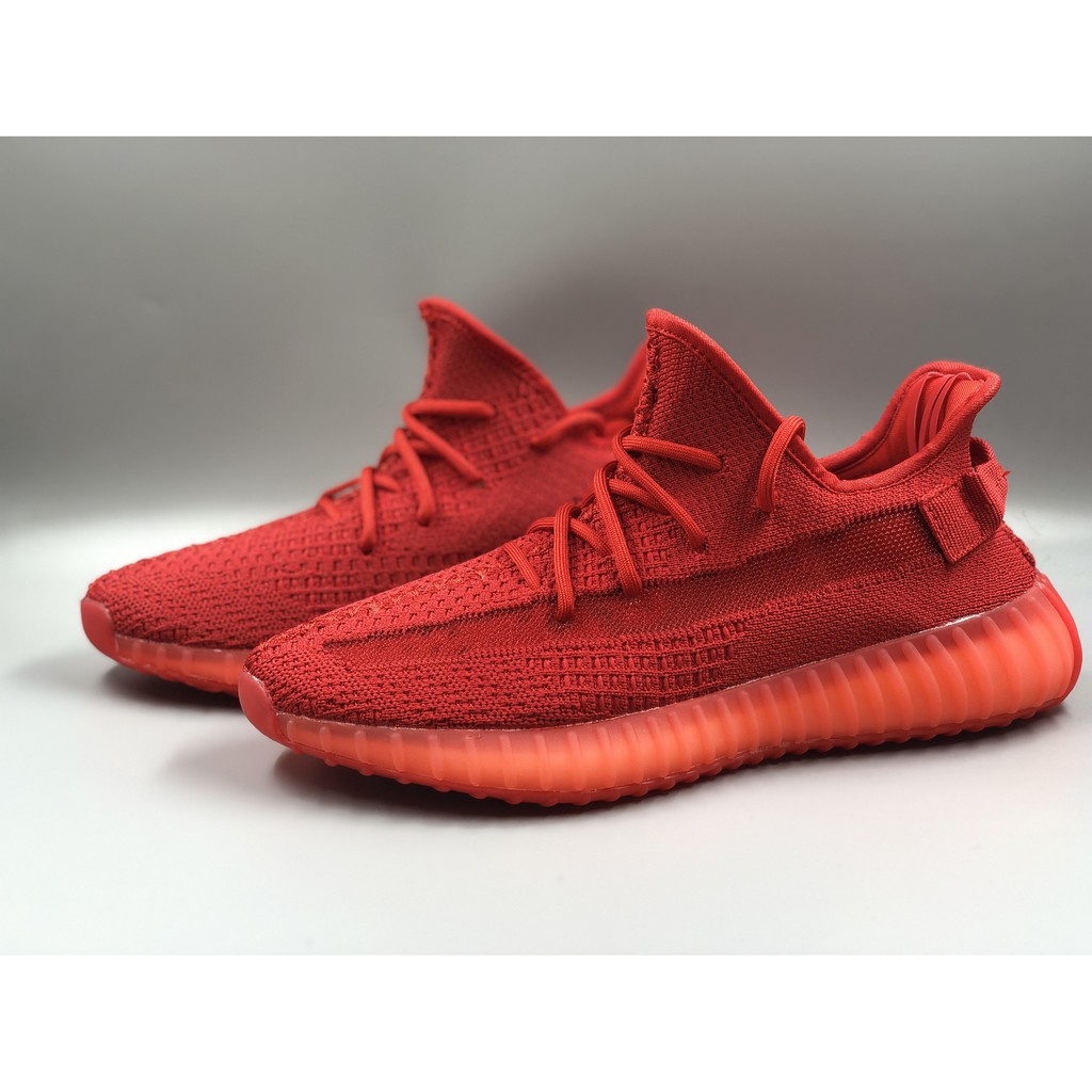 All red yeezys 350 online