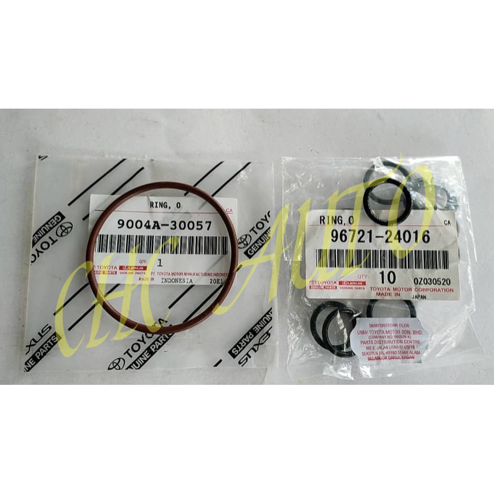 (1SET)100ORIGINAL TOYOTA/PERODUA OIL FILTER HOUSING ORING TOYOTA