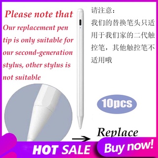Apple ipad second-generation stylus replacement head, only applicable to the second-generation stylus replacement head in our shop（5/10pcs）