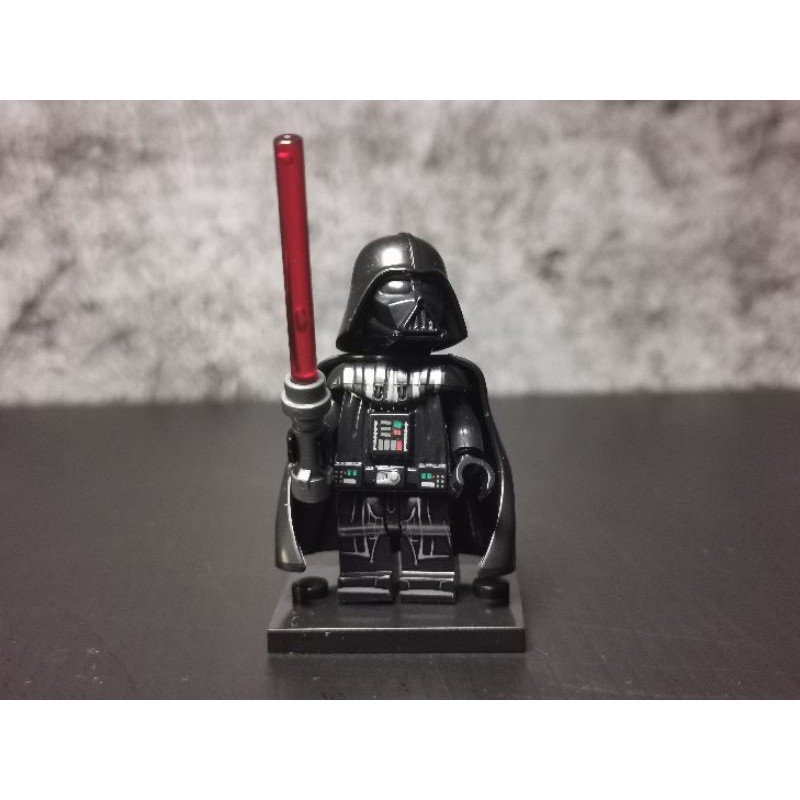 Darth Vader minifigure NUOVA CUSTOM Con Armatura COMPATIBILE 