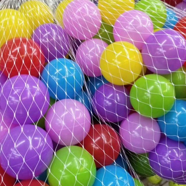 Balls Colourful Bola Warna Warni 100pcs Shopee Malaysia