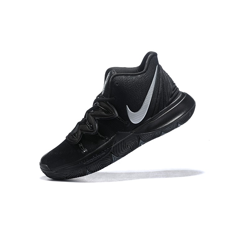 kyrie 5 black silver