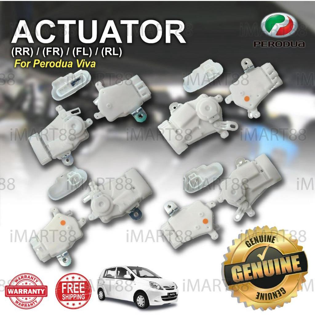 Original Perodua Viva Door Inner Lock Latch With Actuator Kunci Pintu