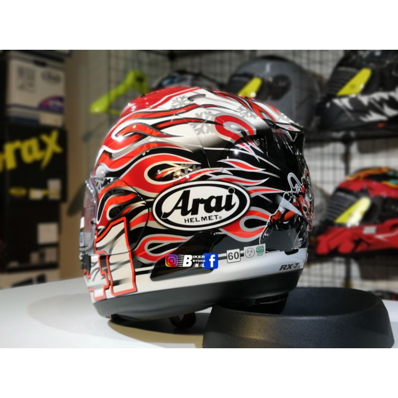 Original Arai Rx 7x Haga Gp Full Face Helmet Ubicaciondepersonascdmx