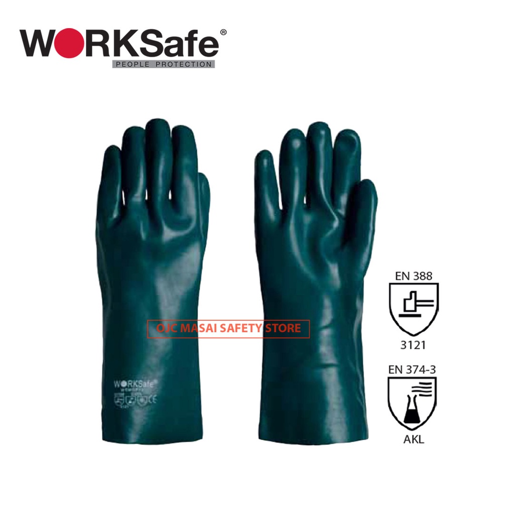 Worksafe 510WSWGP73S9 PETROSOL PVC Gloves Shopee Malaysia