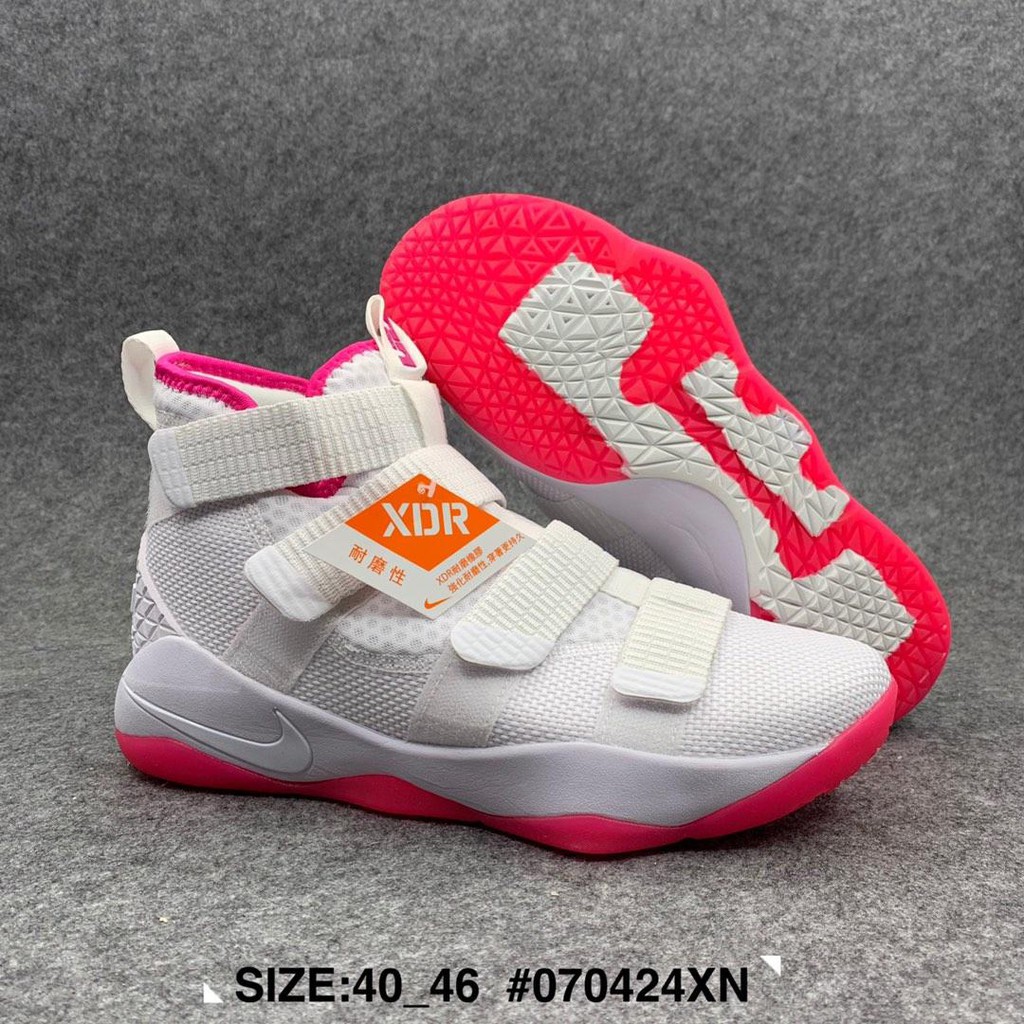 pink basketball shoes mens