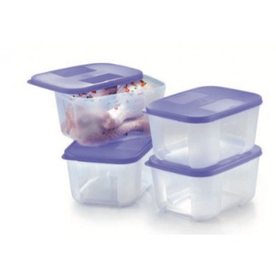 Tupperware FreezerMate Small II 650ml (Purple) 2PCS