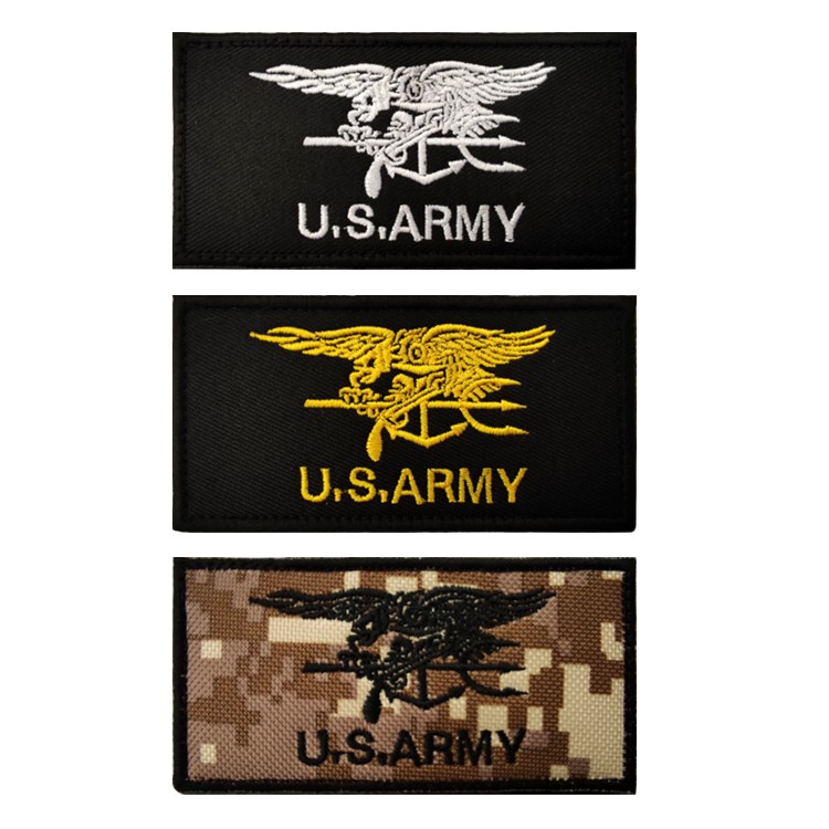 U.S.army Navy SEALS Special Forces Military Badge Embroidery Tactics