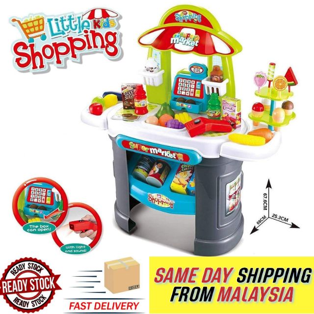 kids grocery store playset