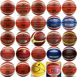 Officail Molten/Spalding Baketball GG7X GM7X GF7X 74-602y 604y 606y 608y  Size 7 Basketball Ball Indoor Outdoor Baketball Wear Resistant PU leather Match ball two gifts