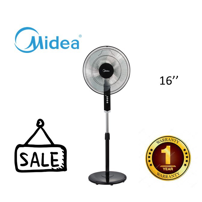 Midea Stand Fan Mf 16fs10n 16 Shopee Malaysia