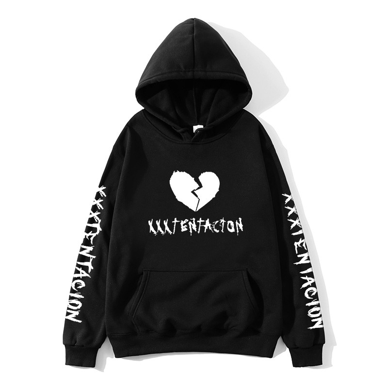 xxxtentacion hoodie black