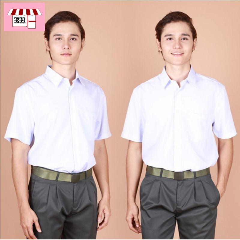 SECONDARY SCHOOL SHORT SLEEVES UNIFORM SHIRT [M25147] Shopee Malaysia