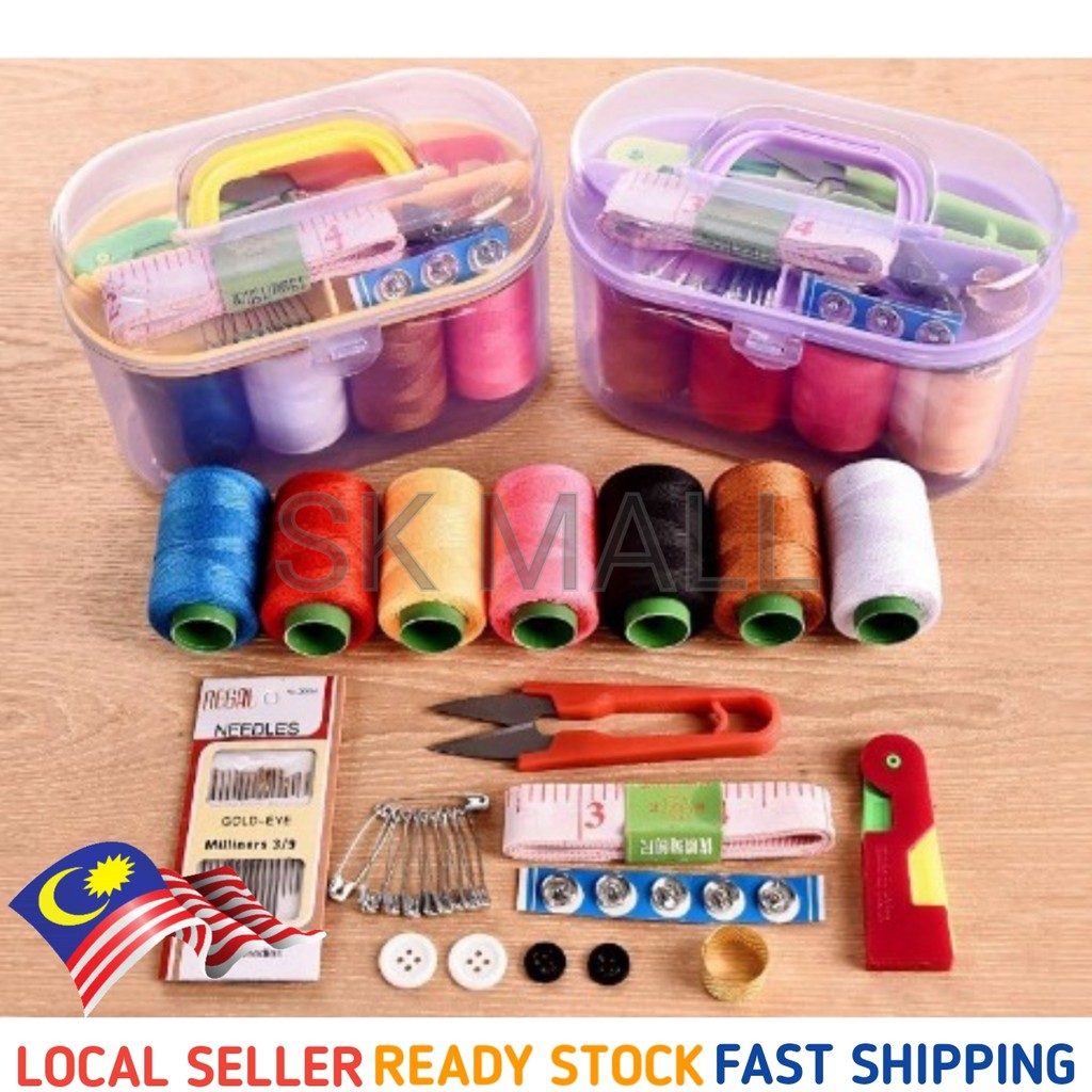 portable-sewing-kit-set-tool-hand-stitch-needle-thread-threader-tape