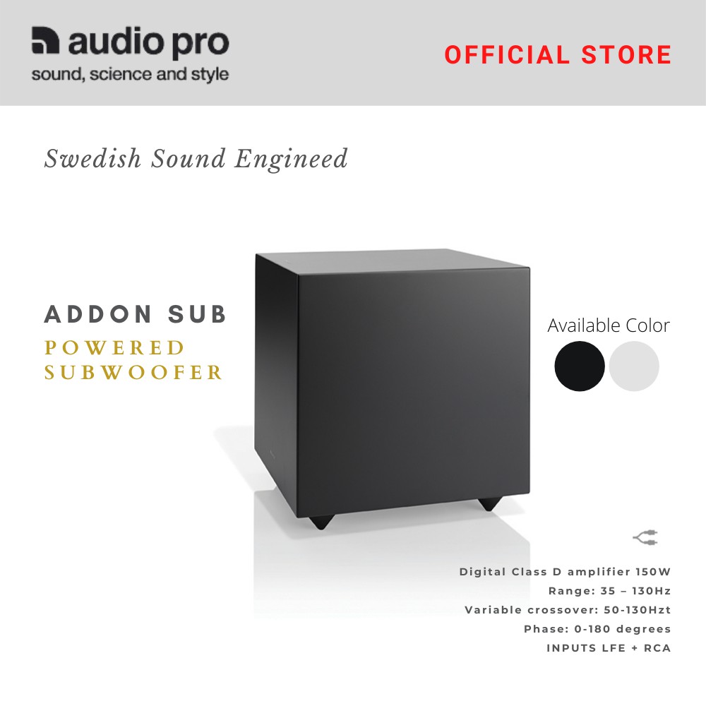 audio pro addon subwoofer