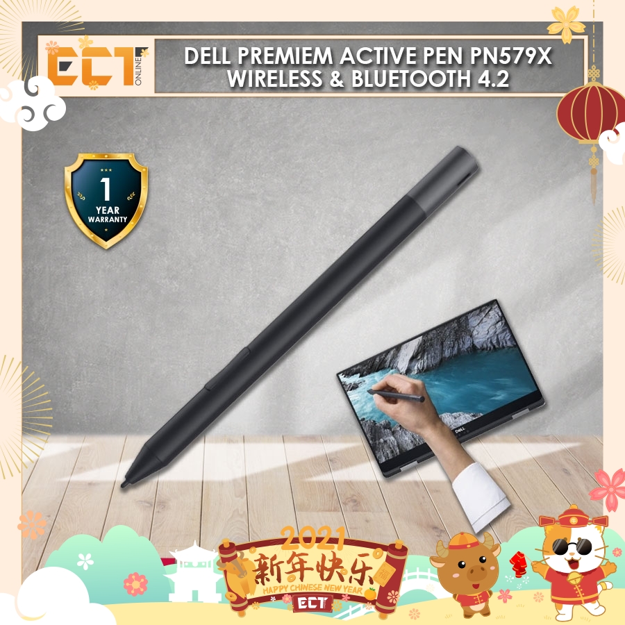 Dell Premium Active Pen Pn579x White Led Indicator Wireless And Bluetooth 4 2 Shopee Malaysia