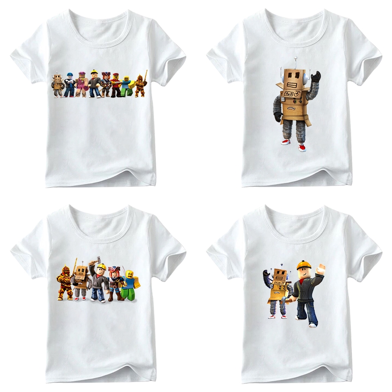 2020 New Roblox Game Print Shirts Shopee Malaysia - hungry dino t shirt roblox
