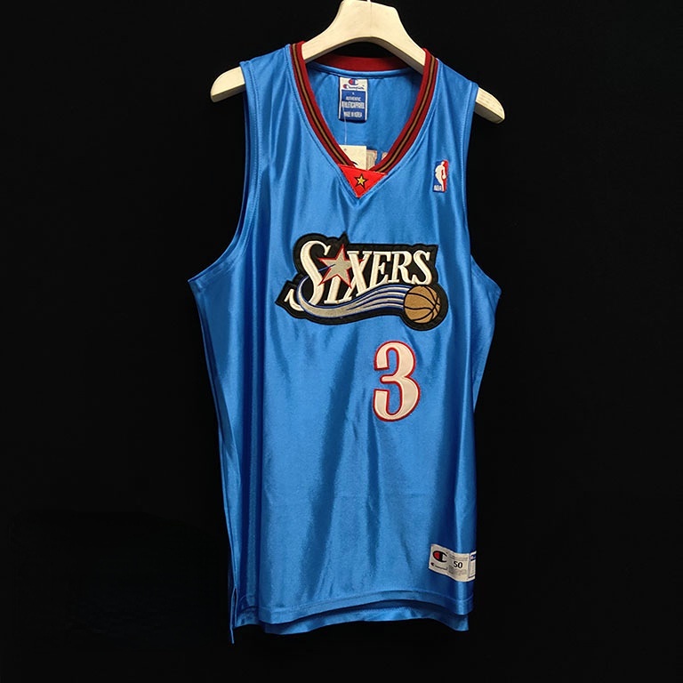 MEN'S VTG MAJESTIC NBA PHILADELPHIA 76ERS BASKETBALL - Depop