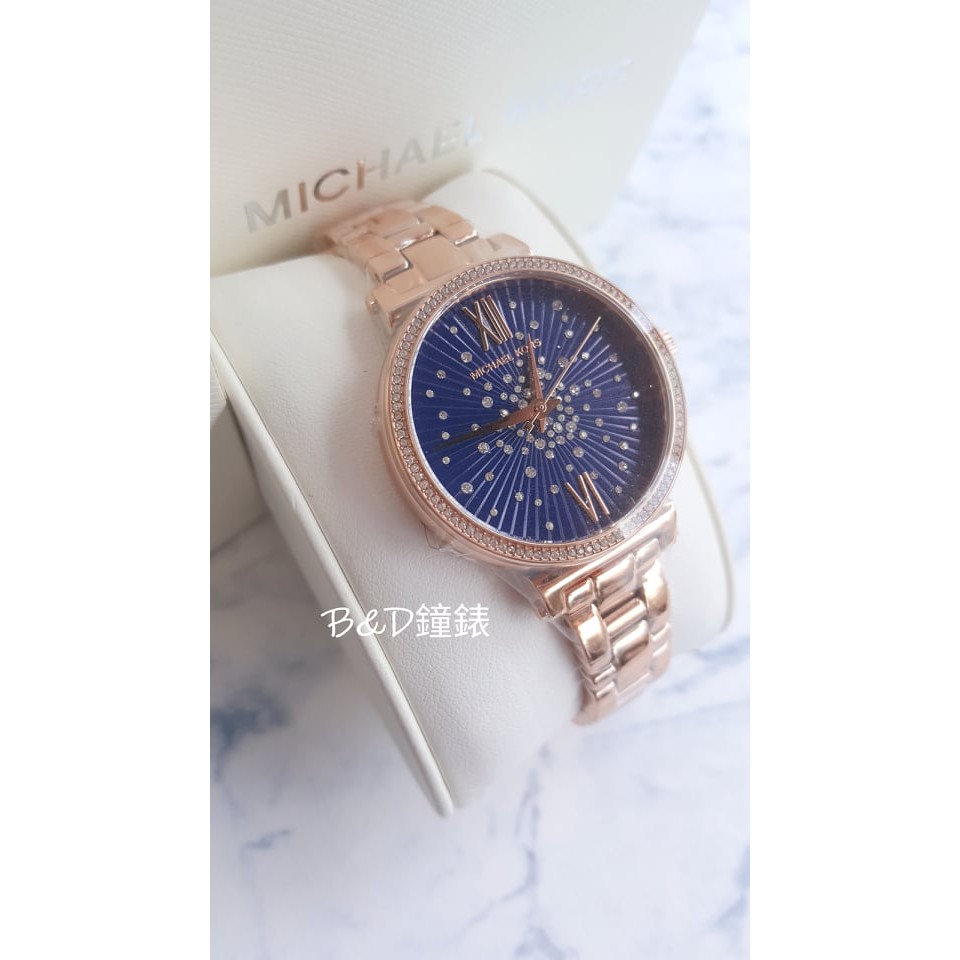 michael kors watch with stars