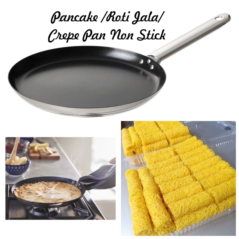 IKEA 365+ Non stick Crepe Pan // Pancake Pan Kuali Leper Kuali Lempeng