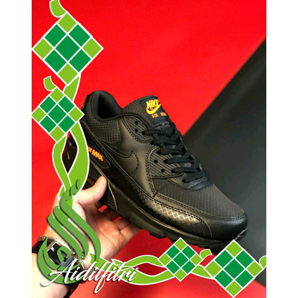 air max 90s black and orange