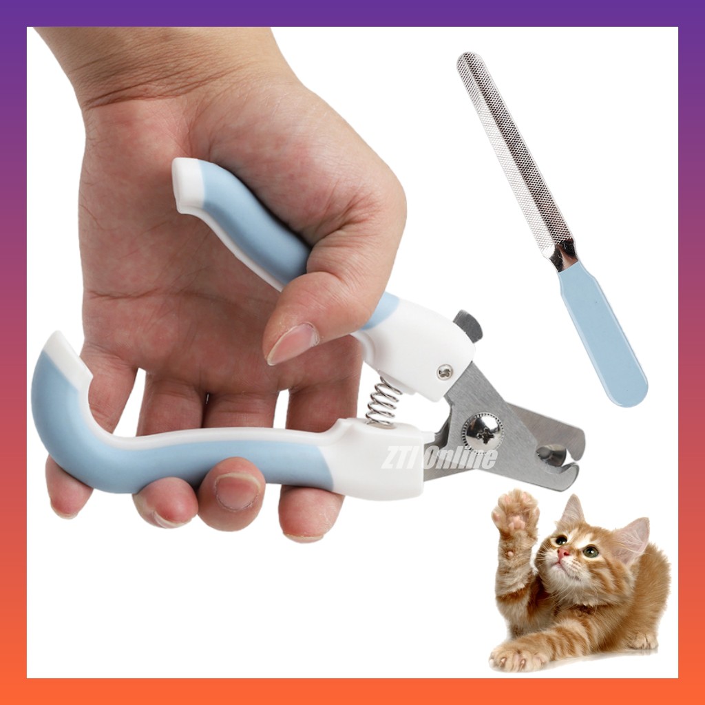 Pet Dog Animal Claws Scissor Cut Stainless Steel Nail Clipper File Cutter Nail Cutter Nail