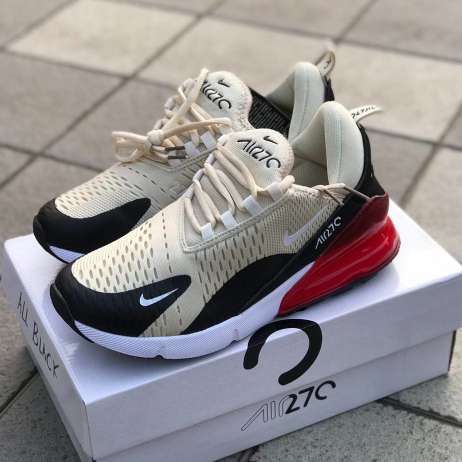 nike airmax 270 black and red