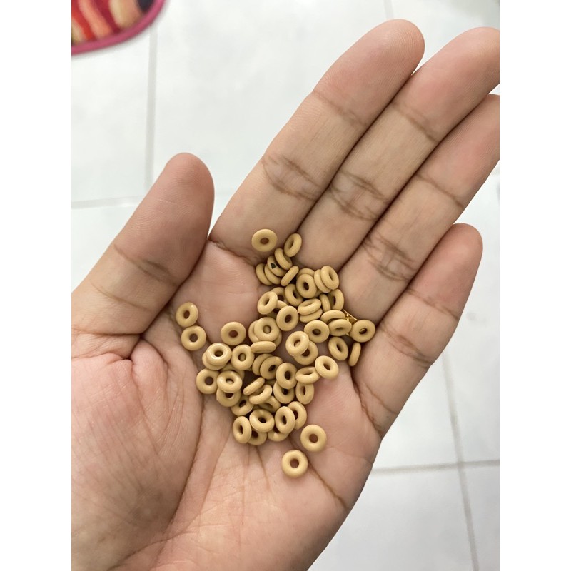 Rubber Stopper Khaki for Pandora Gdora Beads Charms Bracelet Nude Nonslip Fishing